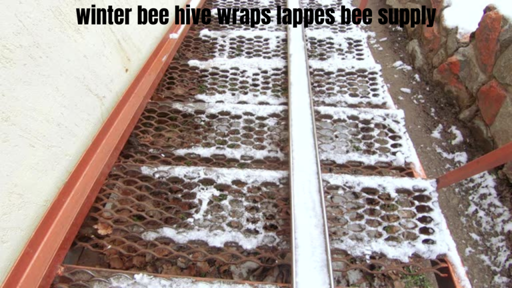 winter bee hive wraps lappes bee supply