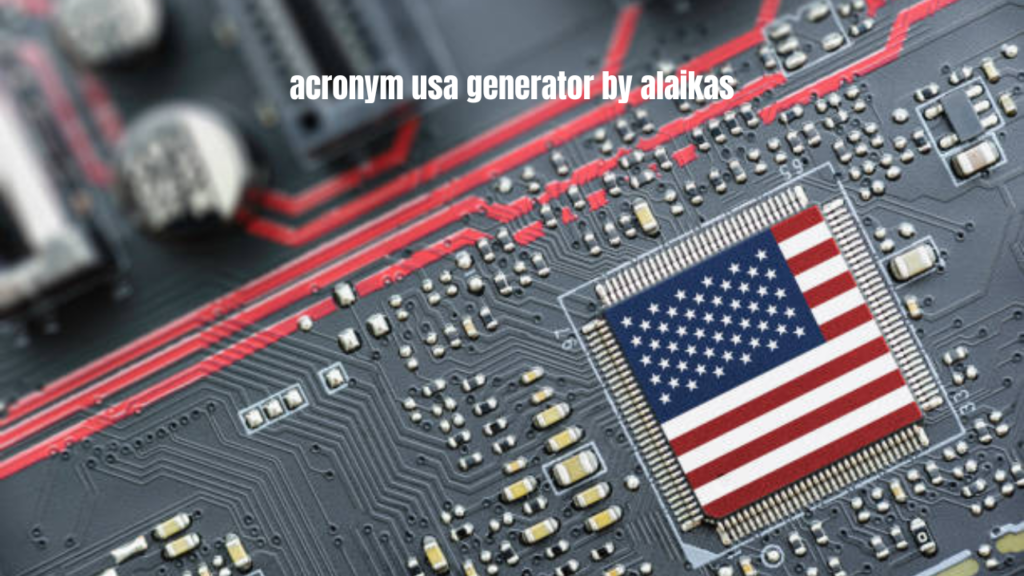 acronym usa generator by alaikas